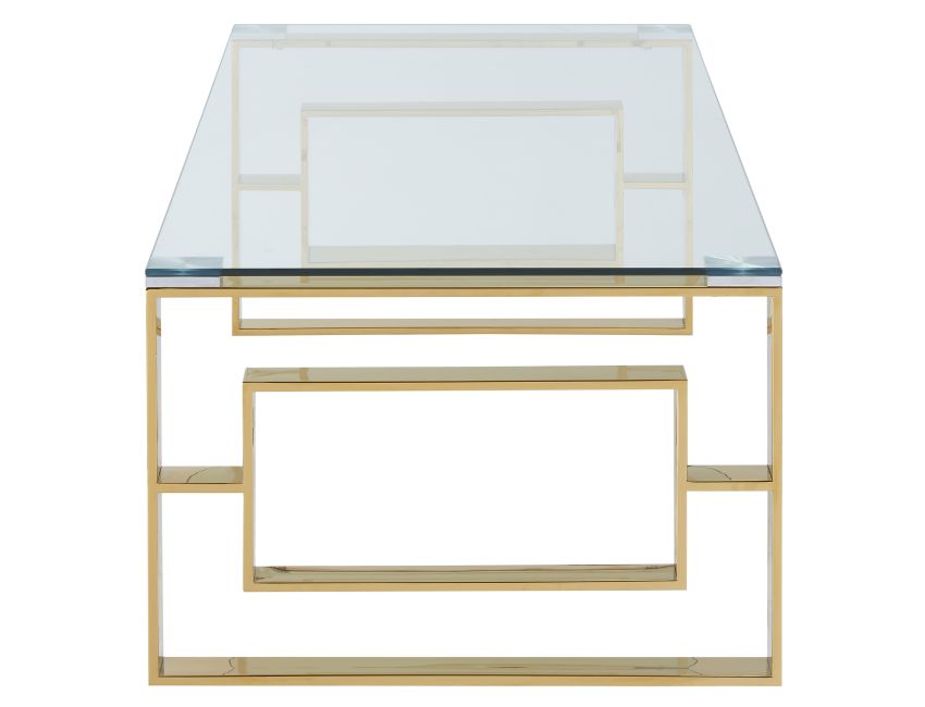 Eros Coffee Table in Gold