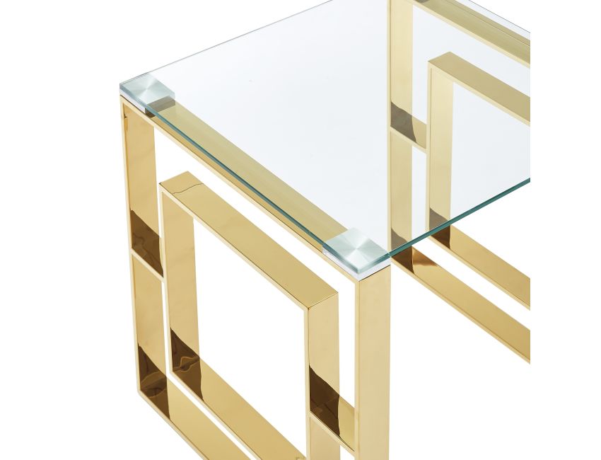 Eros Coffee Table in Gold