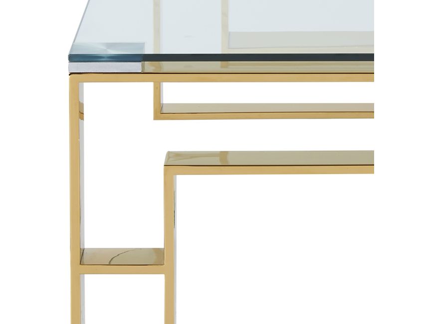 Eros Coffee Table in Gold