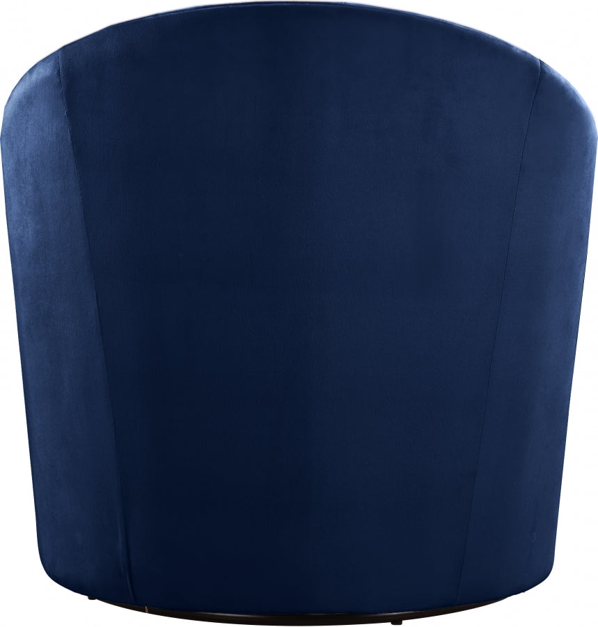 Fauteuil d'appoint rembourré en chenille Vivi