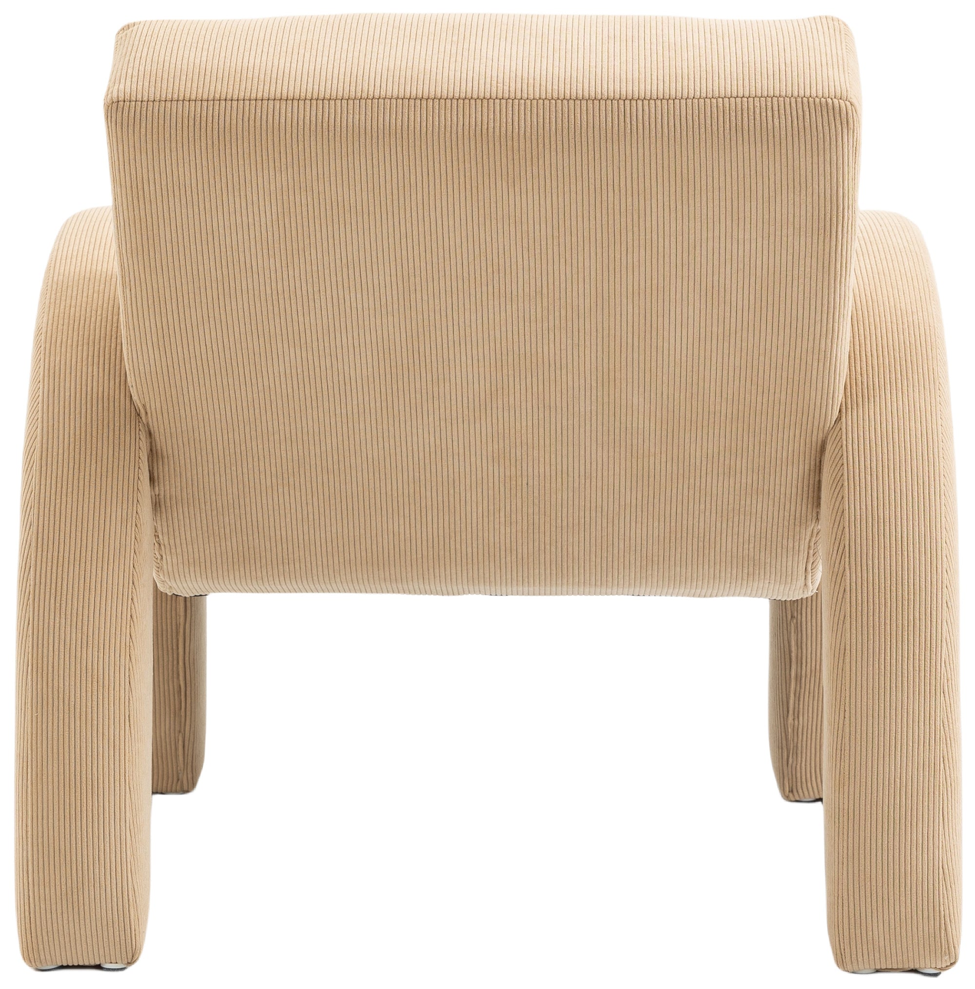 Fauteuil d'appoint rembourré en chenille Vivi