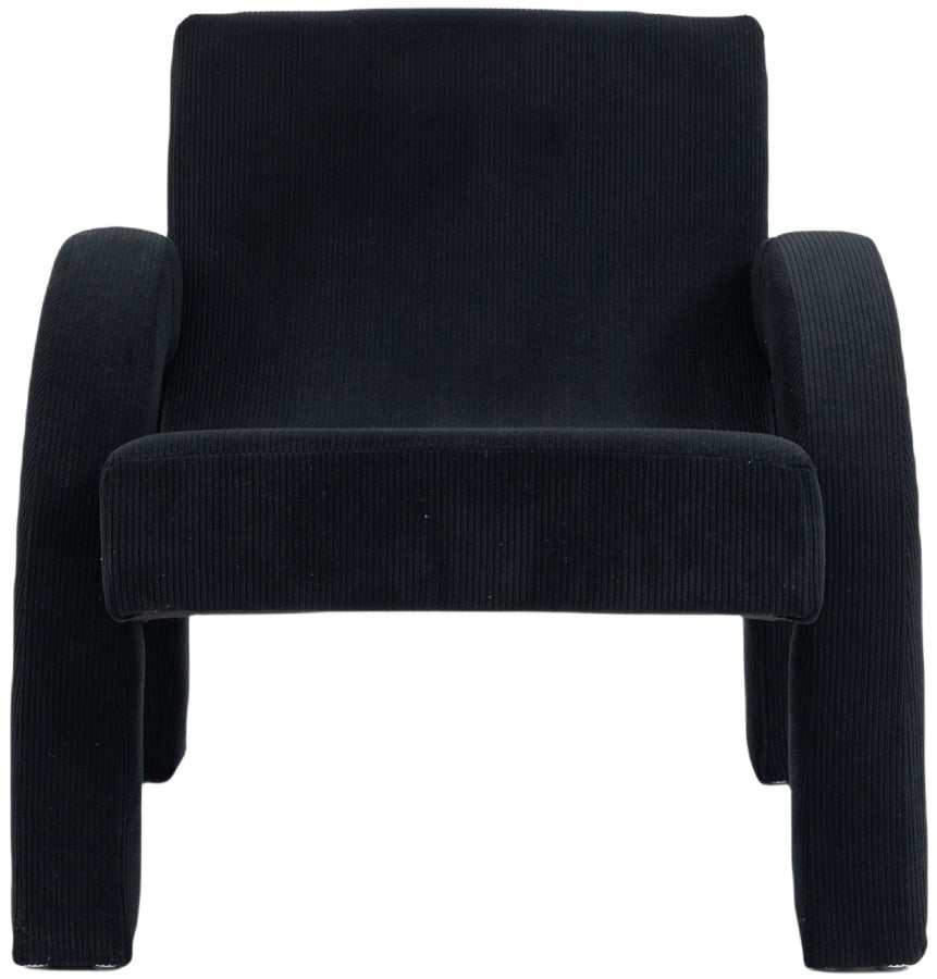 Fauteuil d'appoint rembourré en chenille Vivi