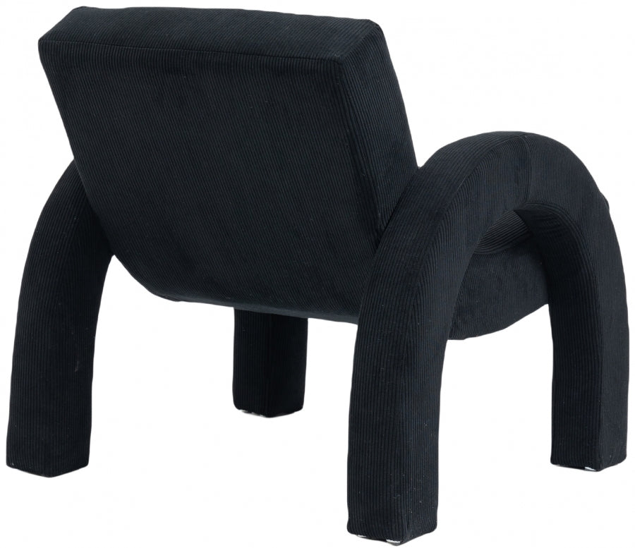 Fauteuil d'appoint rembourré en chenille Vivi
