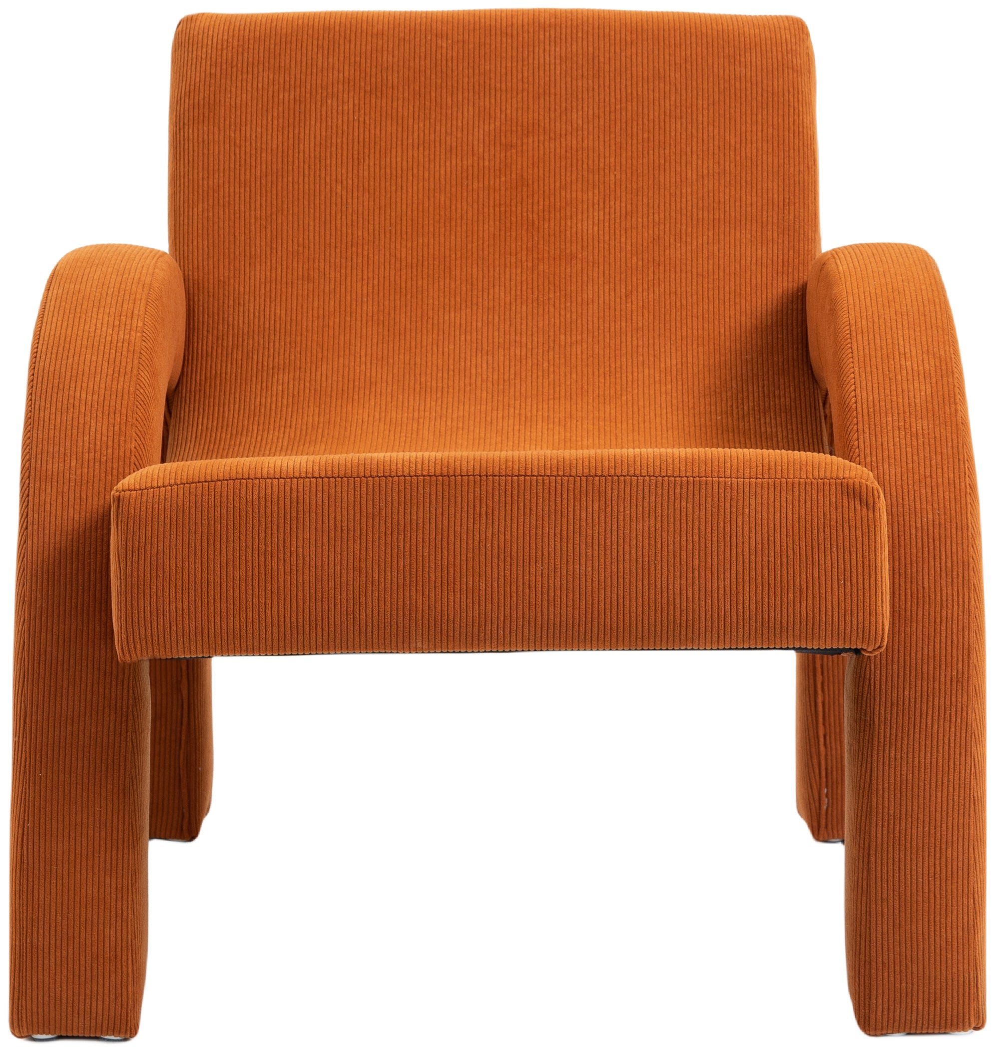 Fauteuil d'appoint rembourré en chenille Vivi
