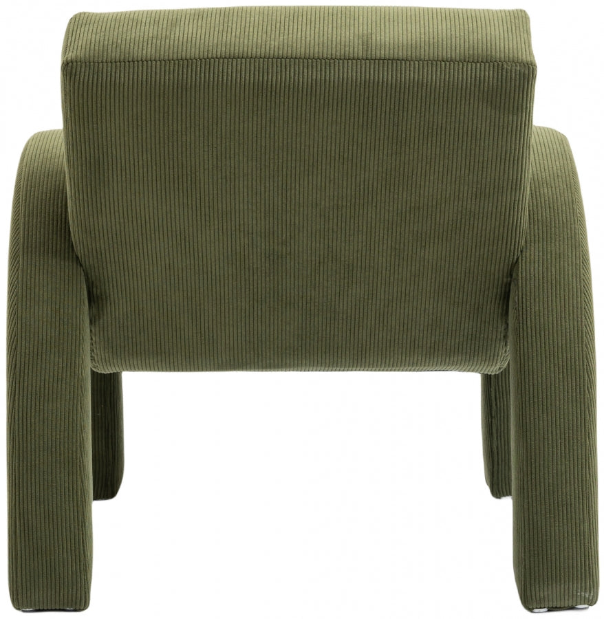 Fauteuil d'appoint rembourré en chenille Vivi