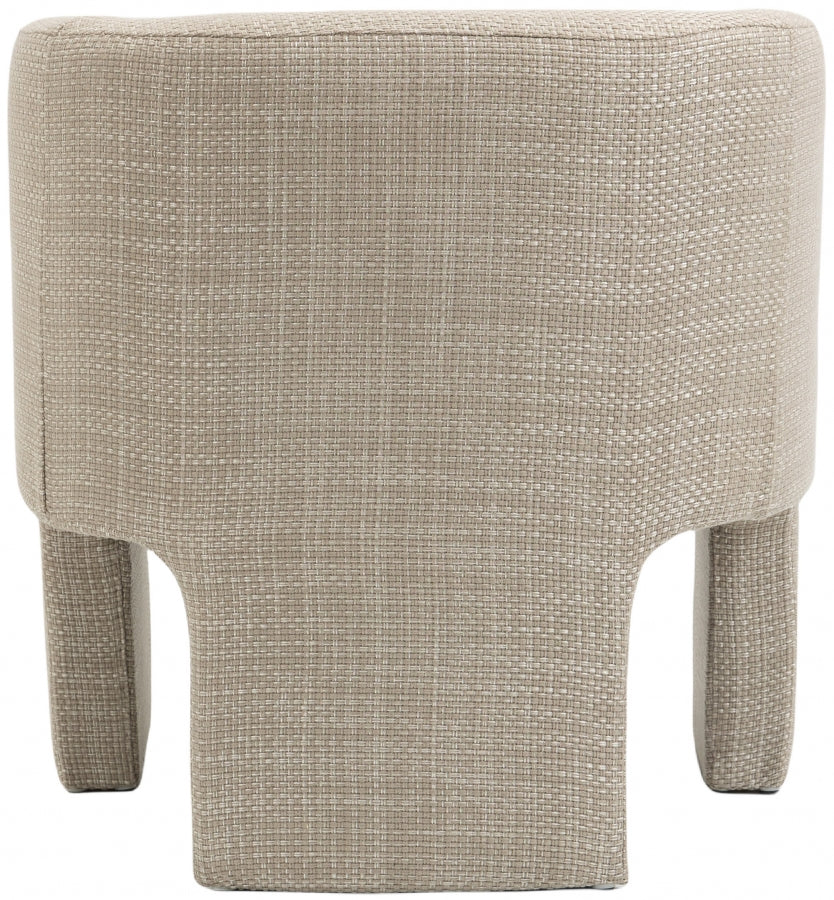 Fauteuil d'appoint rembourré en chenille Vivi