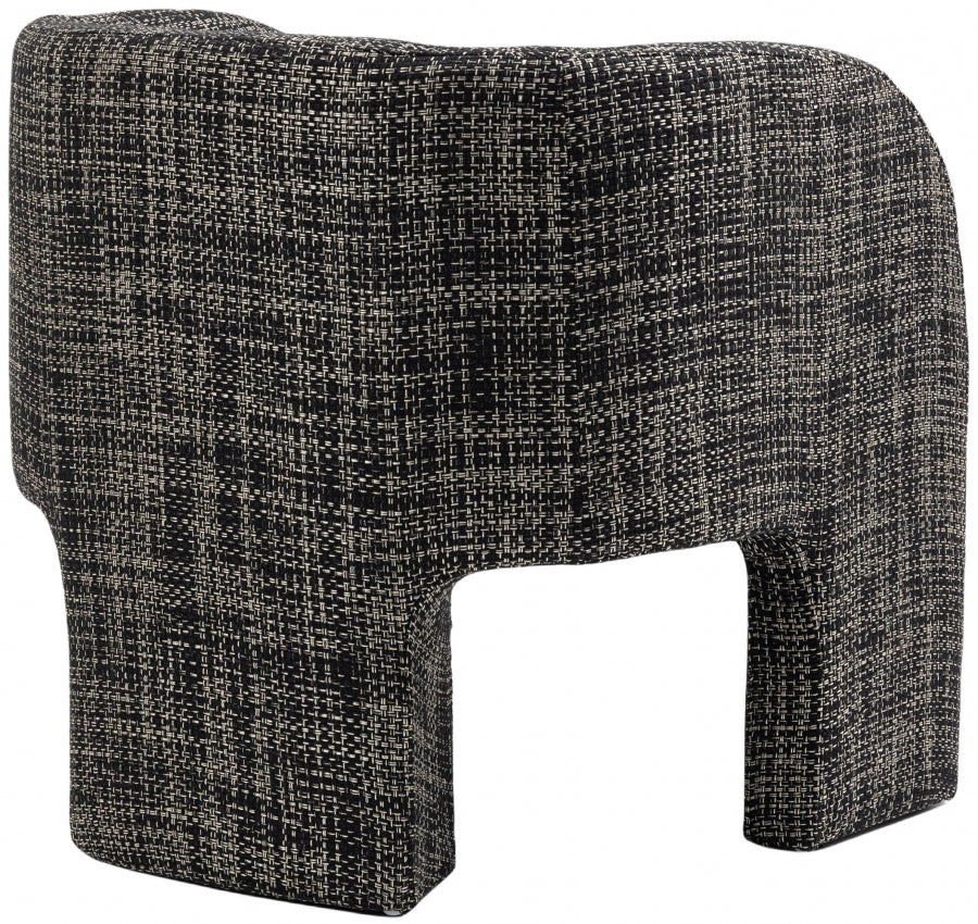 Fauteuil d'appoint rembourré en chenille Vivi
