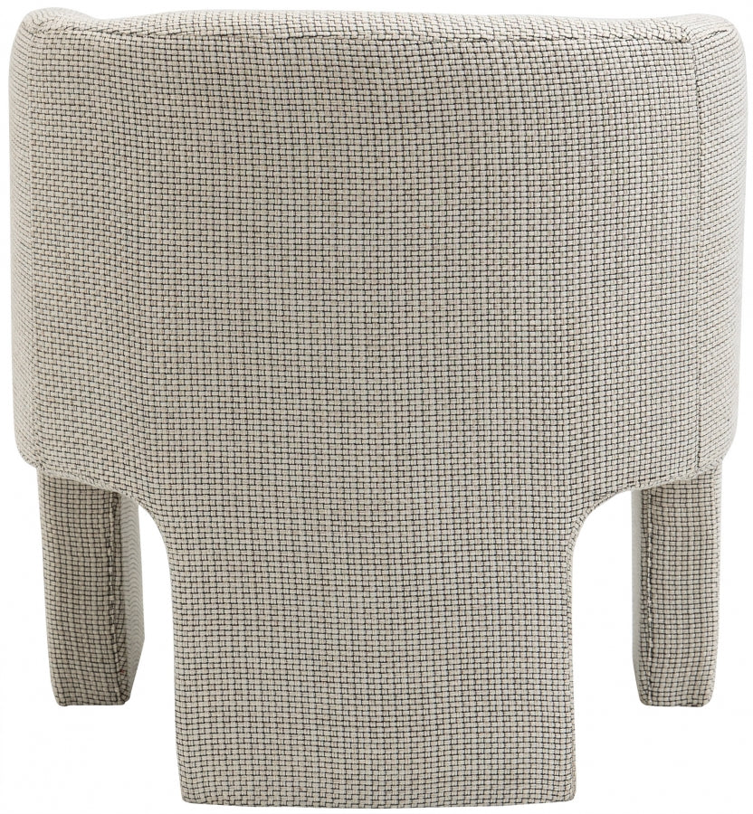 Fauteuil d'appoint rembourré en chenille Vivi