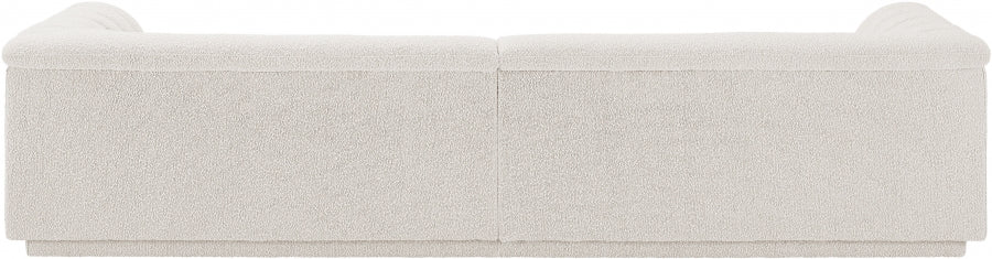 Canapé Cascade en tissu bouclé