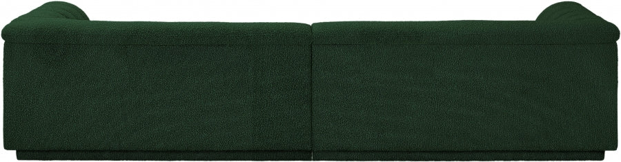 Canapé Cascade en tissu bouclé