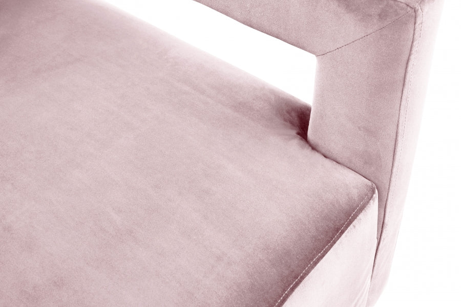 Armani Velvet Upholstered Accent Chair