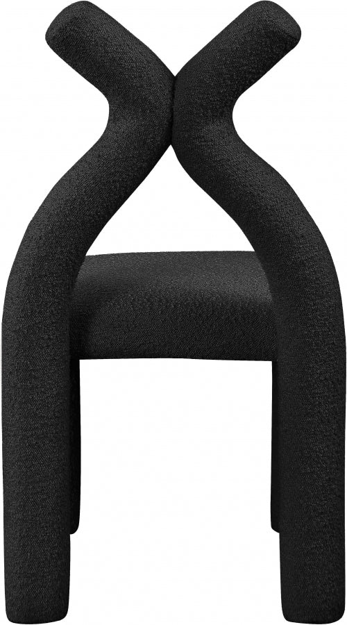 Fauteuil d'appoint rembourré en chenille Vivi