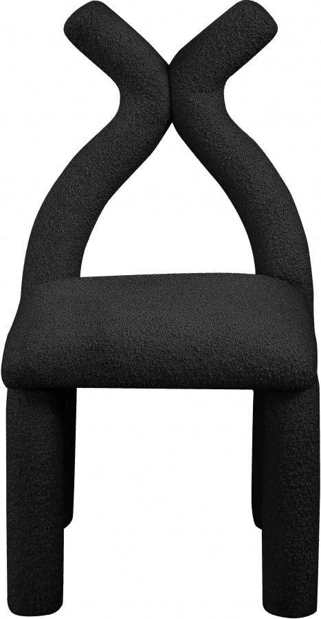 Fauteuil d'appoint rembourré en chenille Vivi