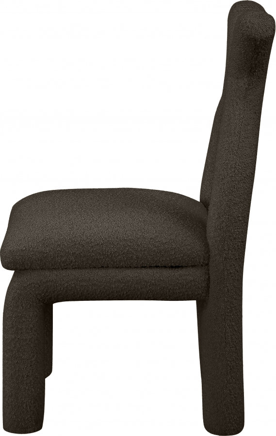Fauteuil d'appoint rembourré en chenille Vivi