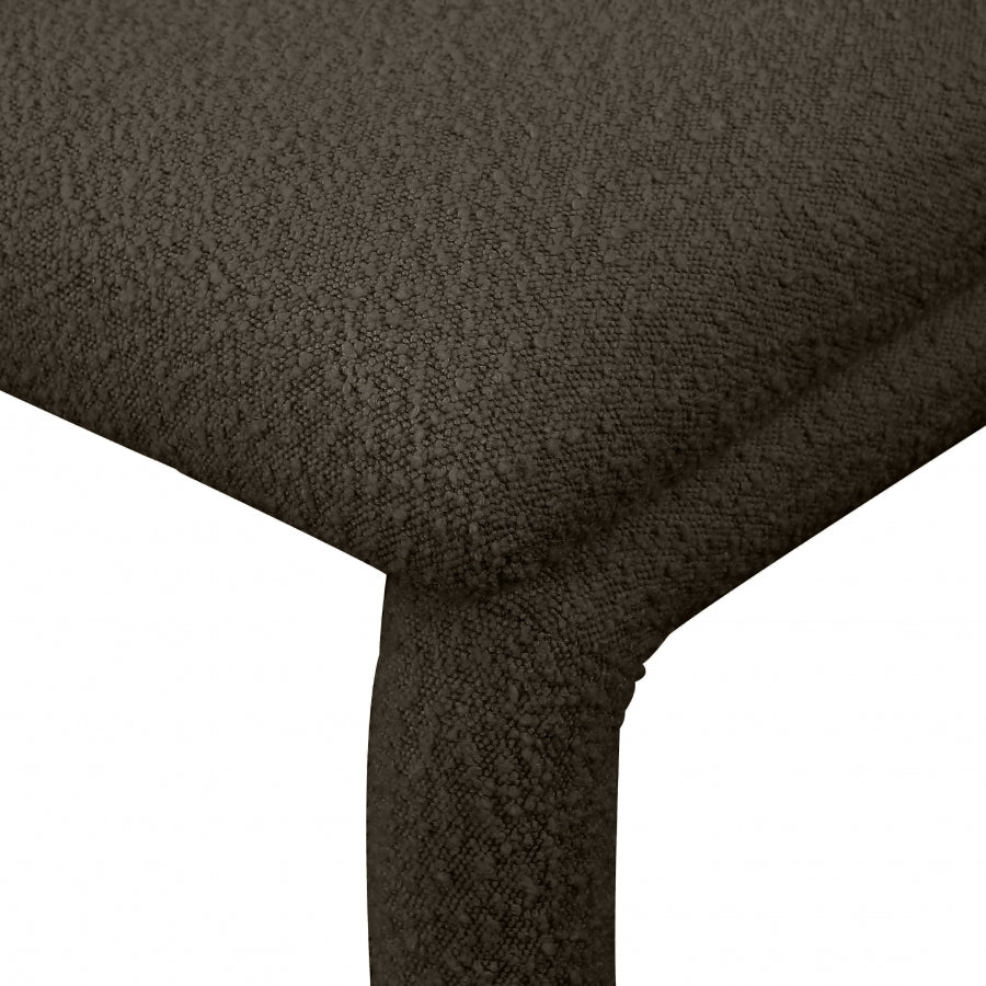 Fauteuil d'appoint rembourré en chenille Vivi