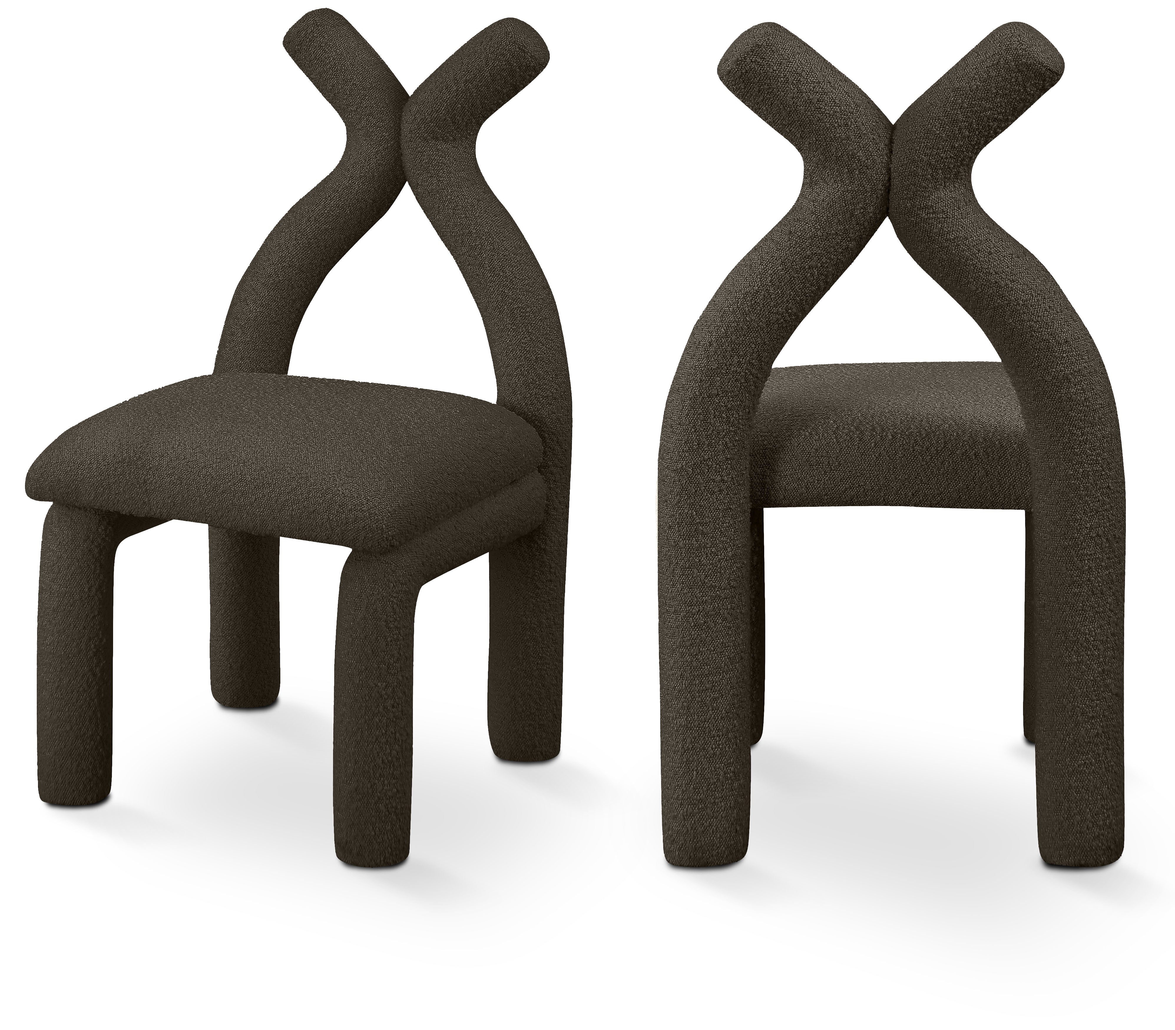 Fauteuil d'appoint rembourré en chenille Vivi