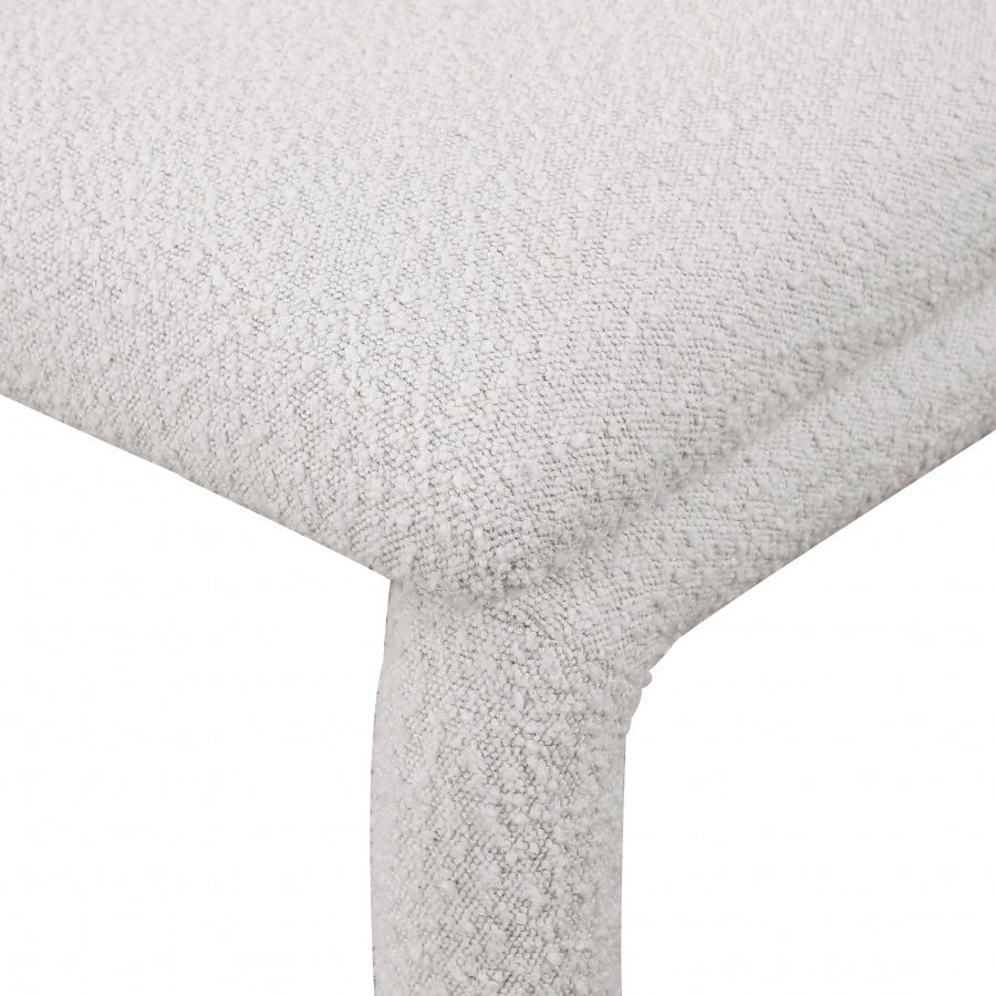 Fauteuil d'appoint rembourré en chenille Vivi