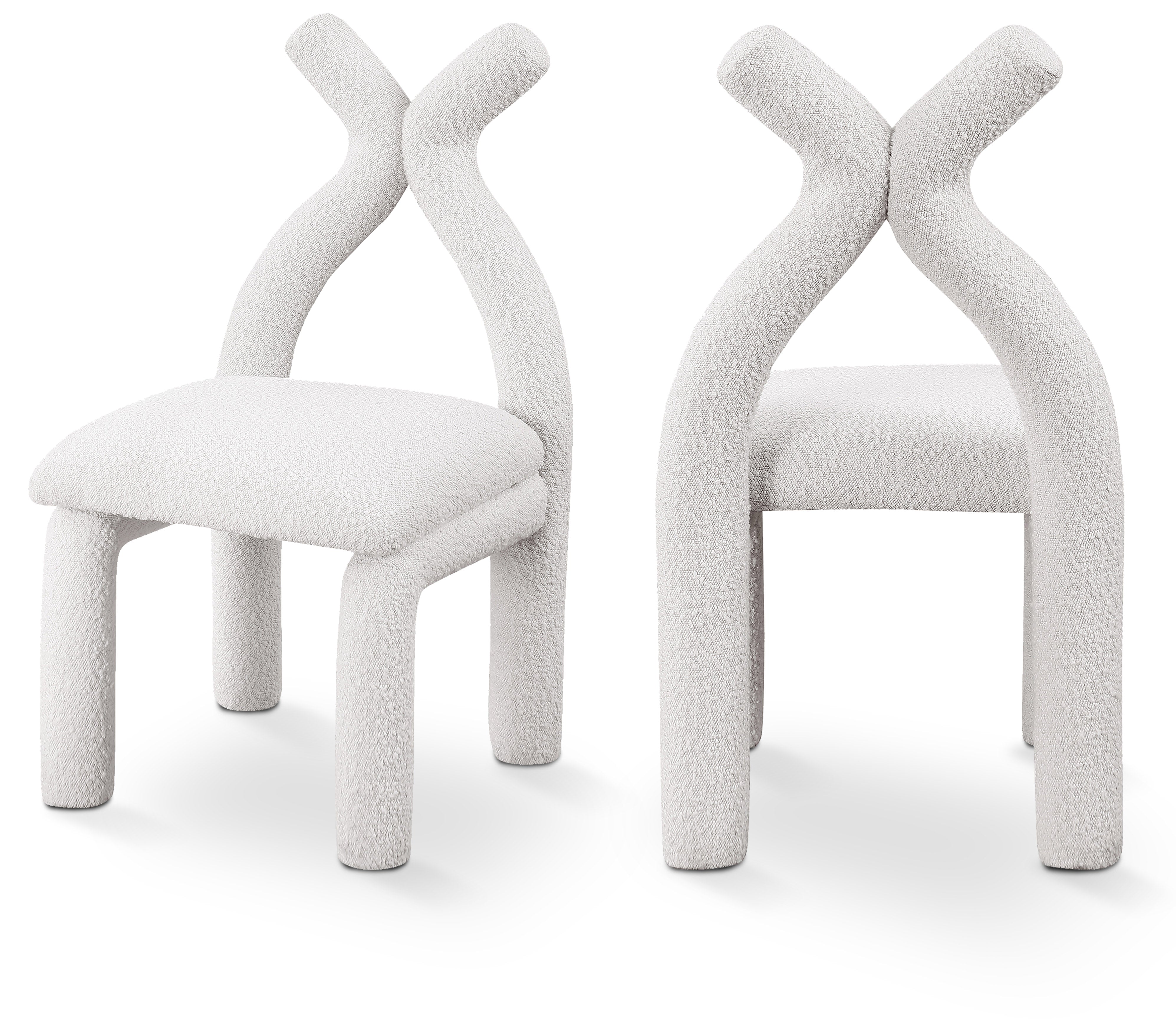 Fauteuil d'appoint rembourré en chenille Vivi