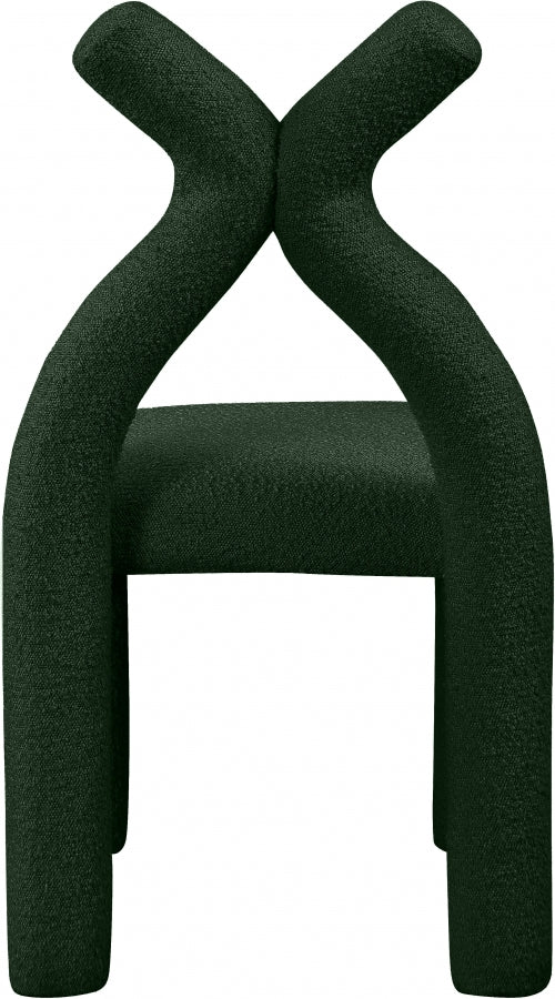 Fauteuil d'appoint rembourré en chenille Vivi