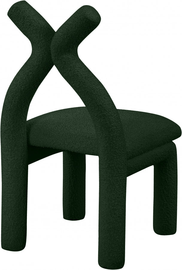 Fauteuil d'appoint rembourré en chenille Vivi