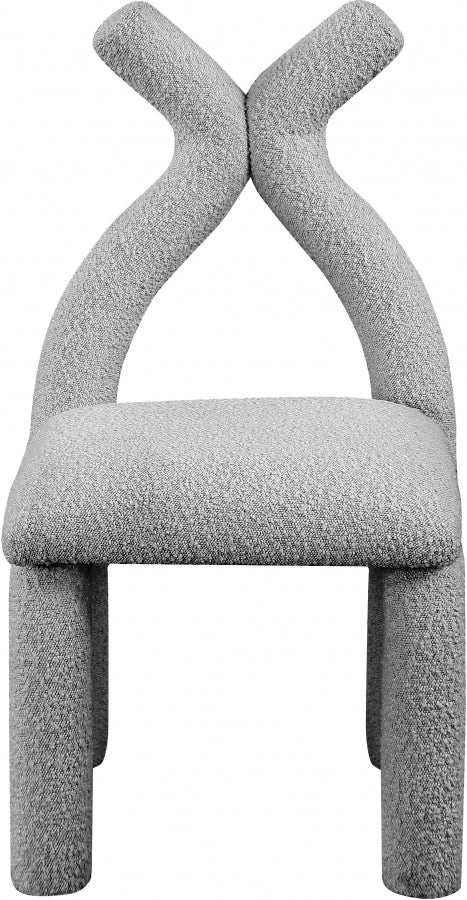 Fauteuil d'appoint rembourré en chenille Vivi
