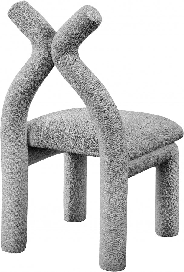Fauteuil d'appoint rembourré en chenille Vivi
