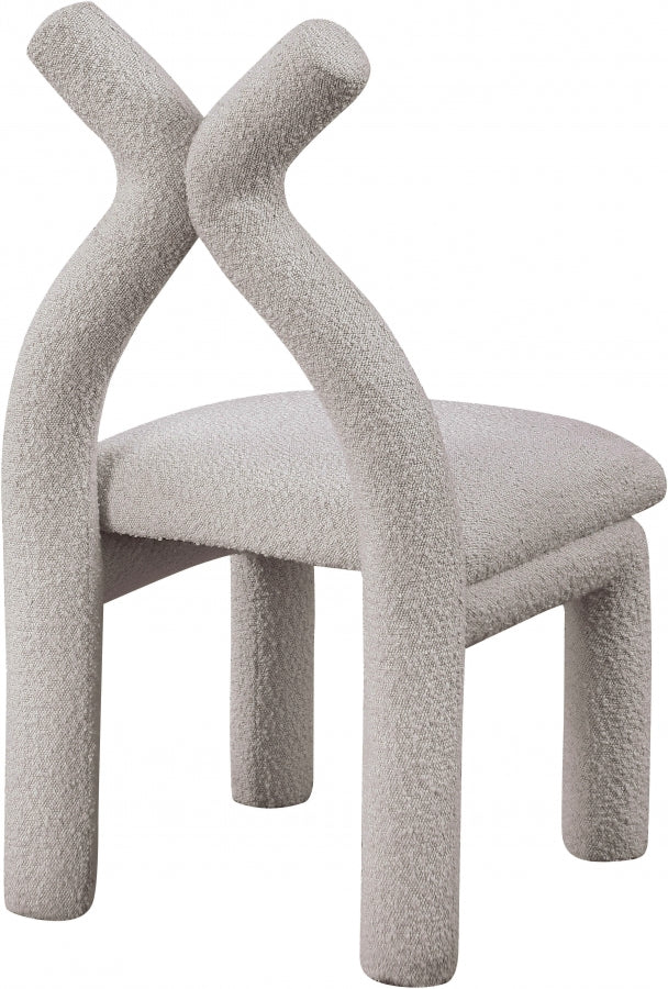 Fauteuil d'appoint rembourré en chenille Vivi