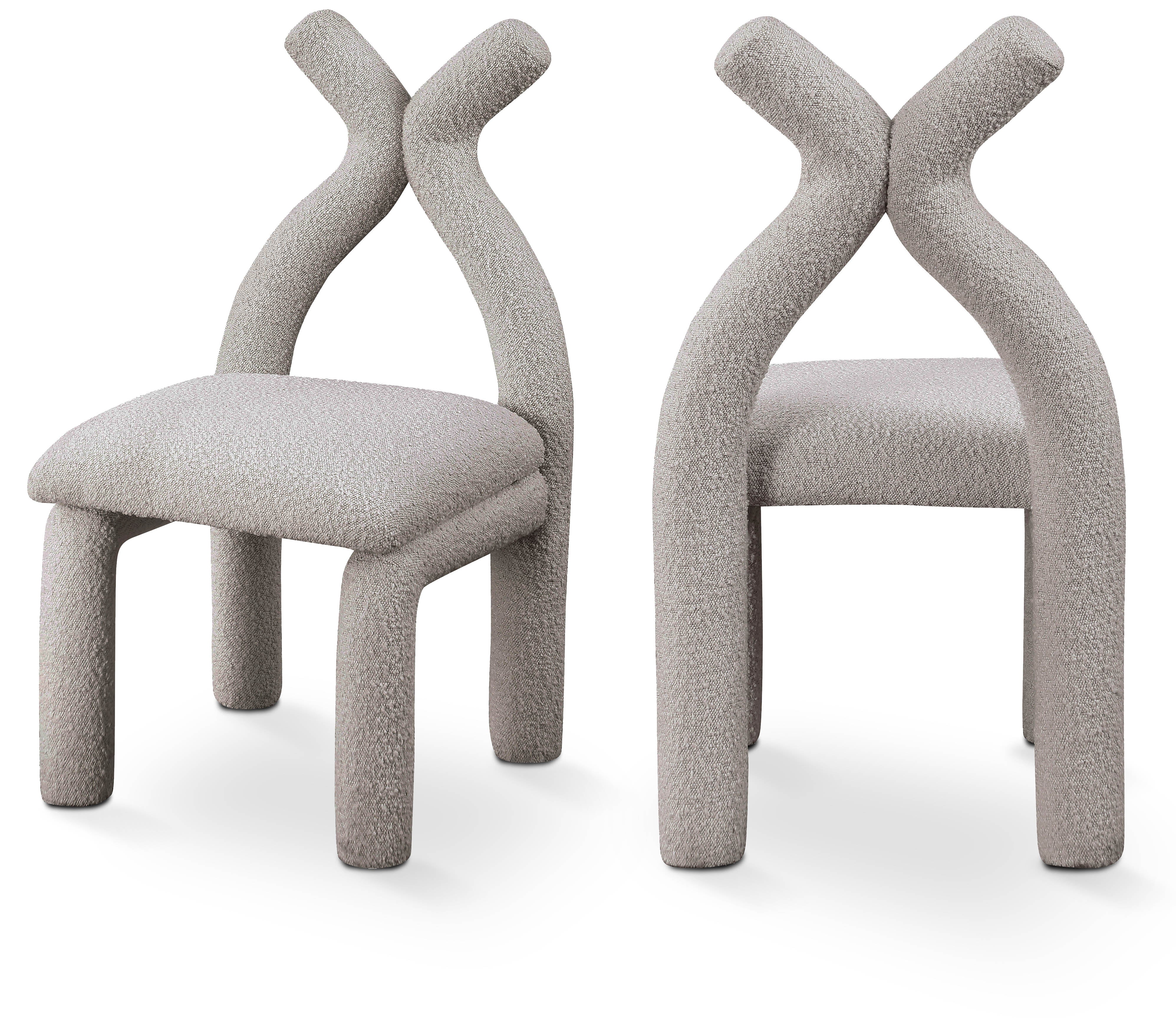 Fauteuil d'appoint rembourré en chenille Vivi