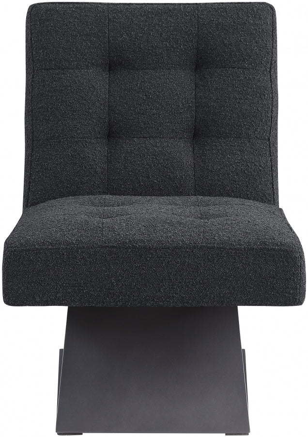 Fauteuil d'appoint rembourré en chenille Vivi