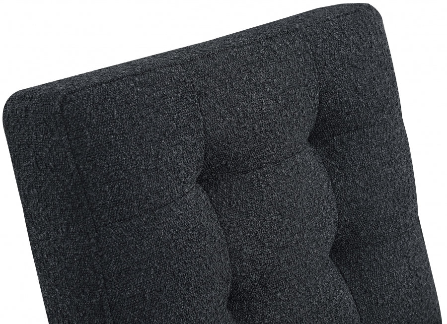 Fauteuil d'appoint rembourré en chenille Vivi