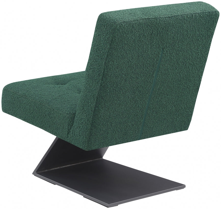 Fauteuil d'appoint rembourré en chenille Vivi