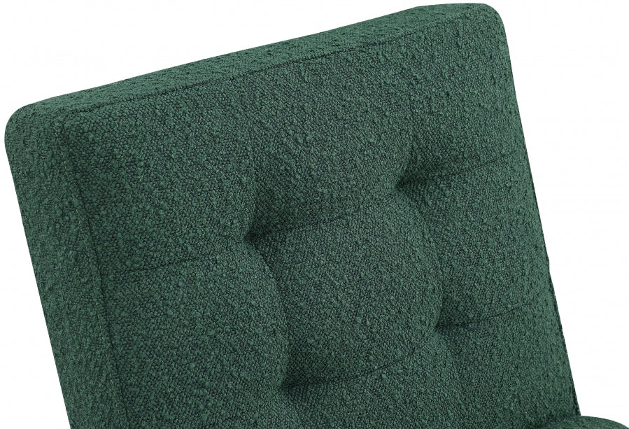 Fauteuil d'appoint rembourré en chenille Vivi