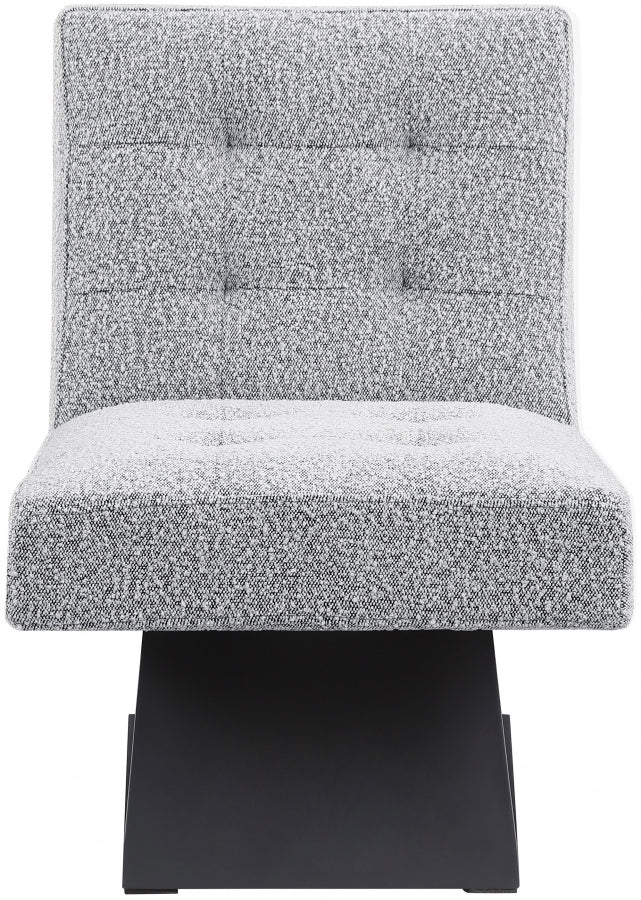 Fauteuil d'appoint rembourré en chenille Vivi