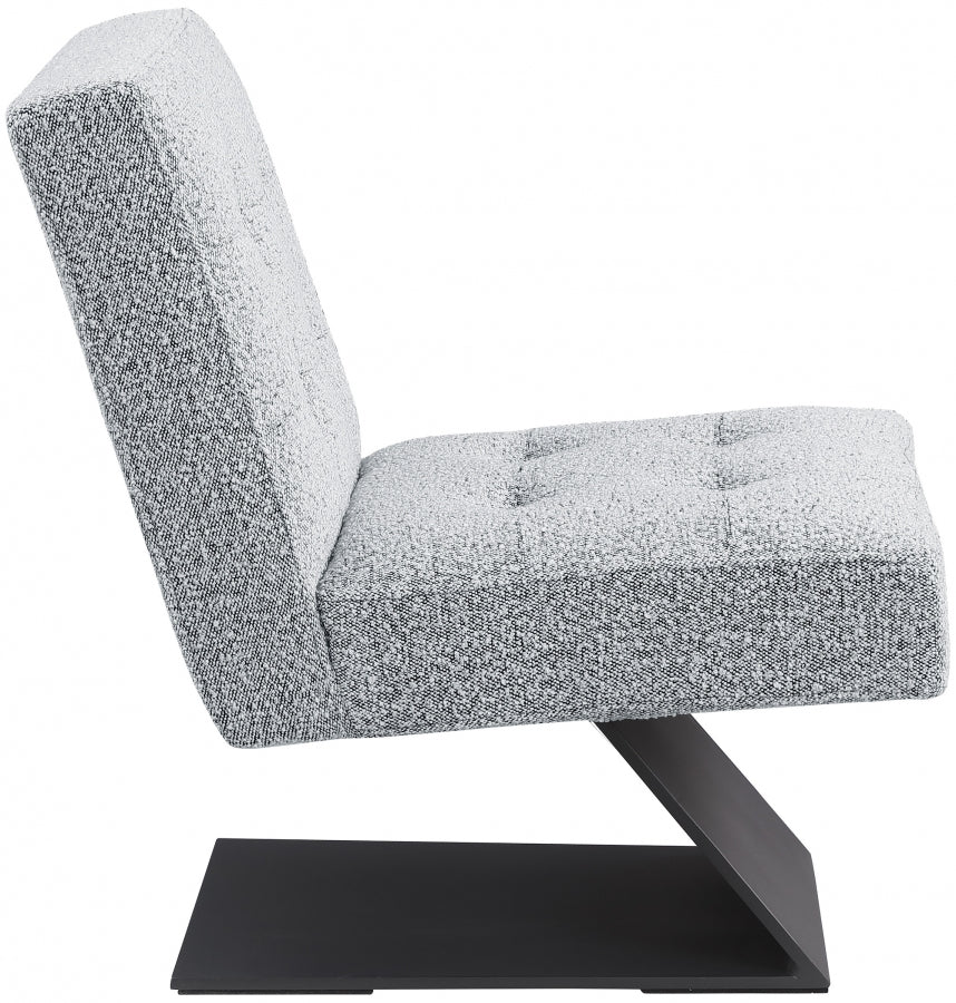 Fauteuil d'appoint rembourré en chenille Vivi