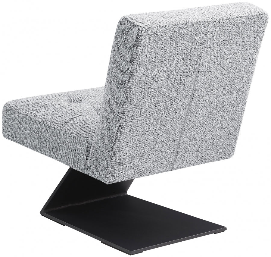 Fauteuil d'appoint rembourré en chenille Vivi