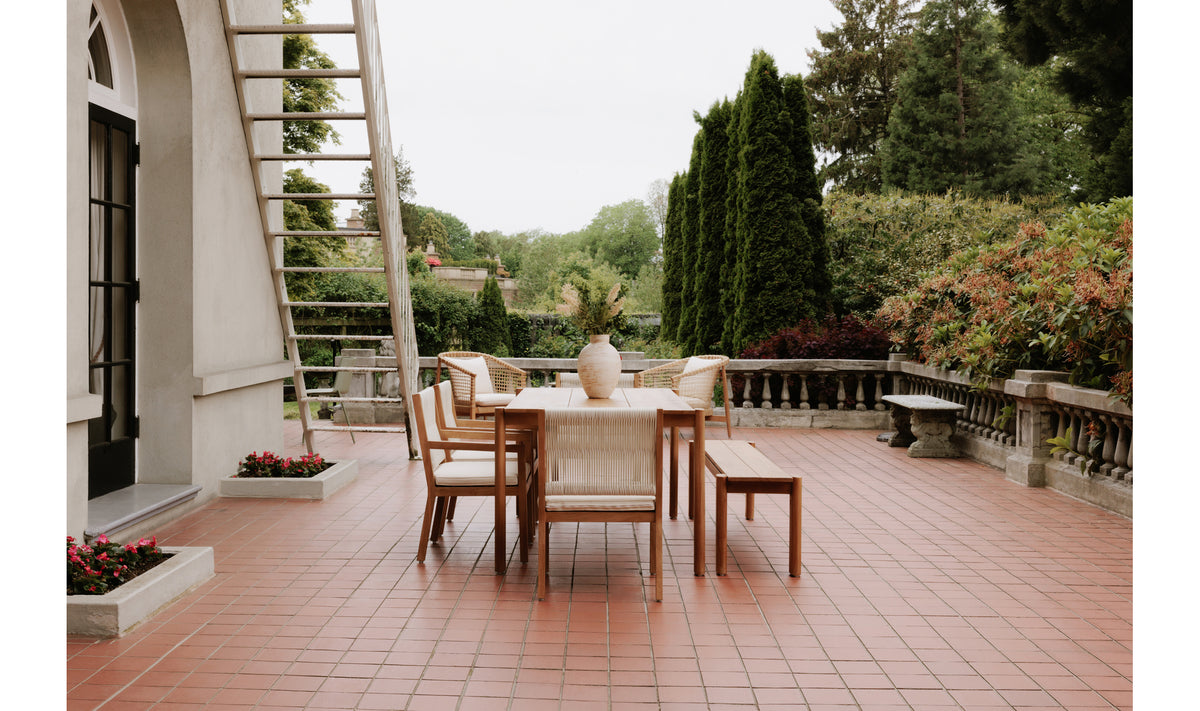 Tempo Outdoor Dining Bench