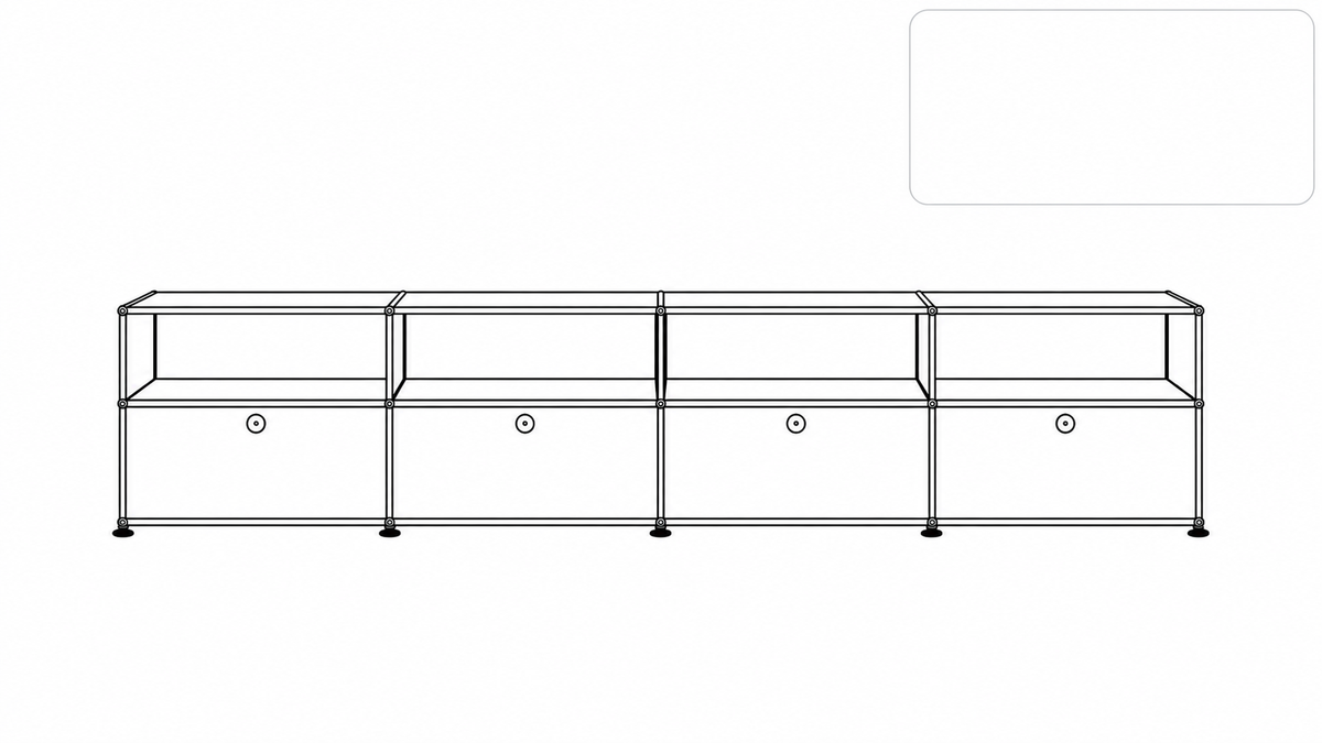 USM Haller C2A Credenza