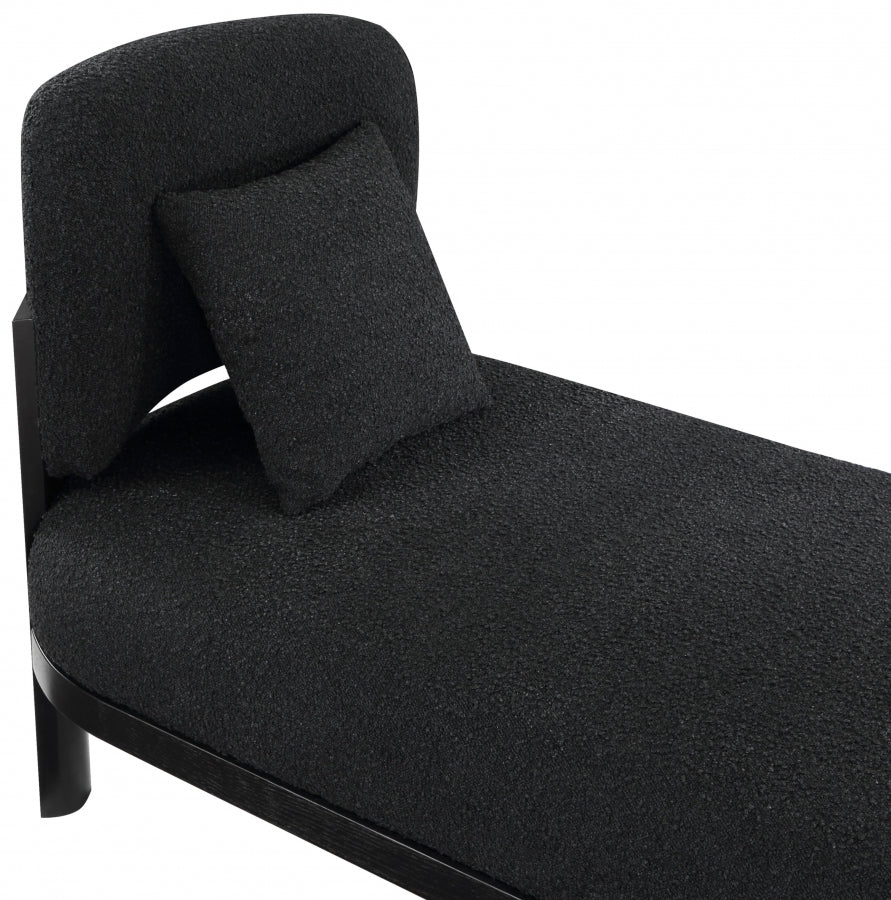 Chaise / Banc en tissu boucle Maybourne