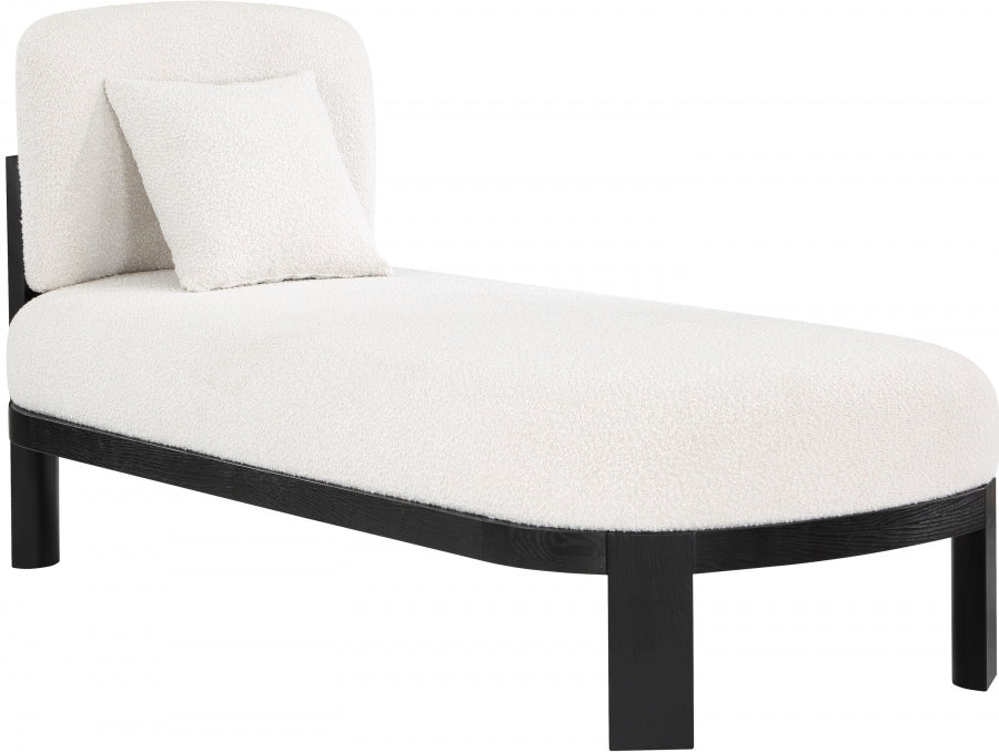 Chaise / Banc en tissu boucle Maybourne