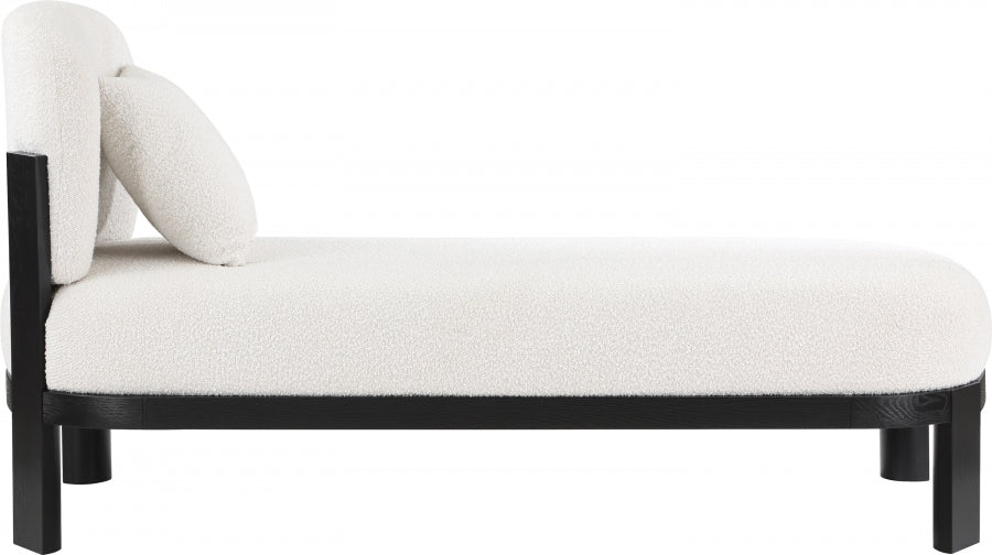 Chaise / Banc en tissu boucle Maybourne