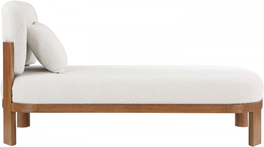 Chaise / Banc en tissu boucle Maybourne