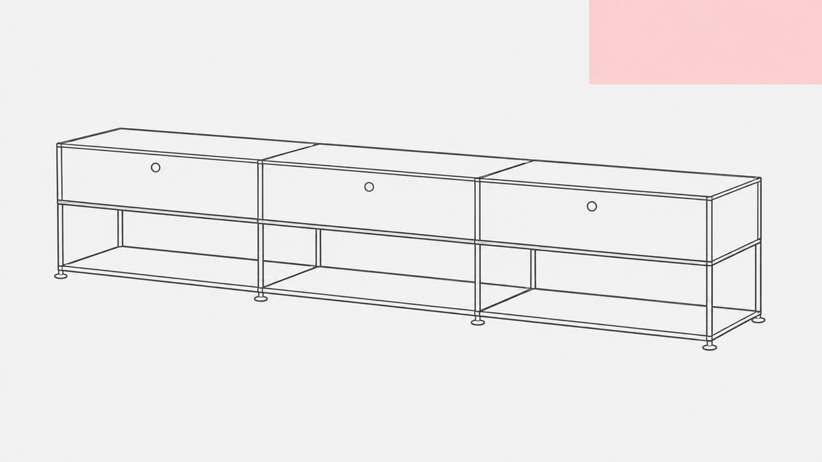 USM Haller Open Media Console