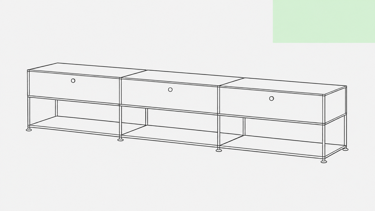 USM Haller Open Media Console