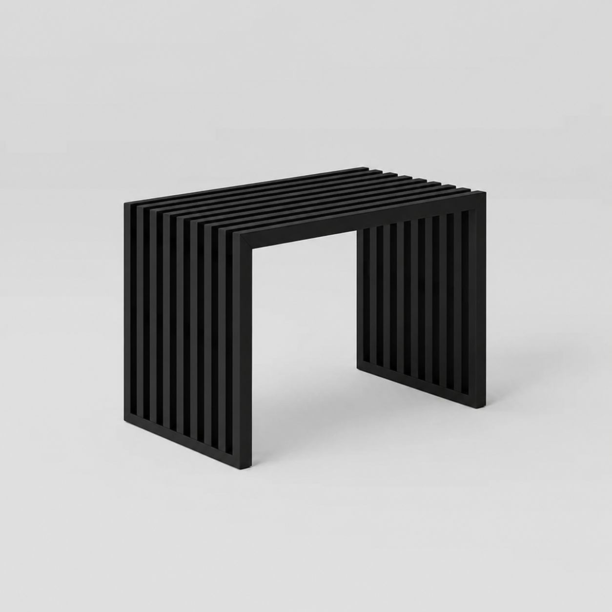 Gridiron Stainless Steel Bench (brushed)