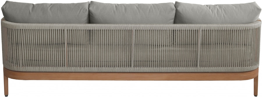 Chaise longue en tissu Orian Teddy