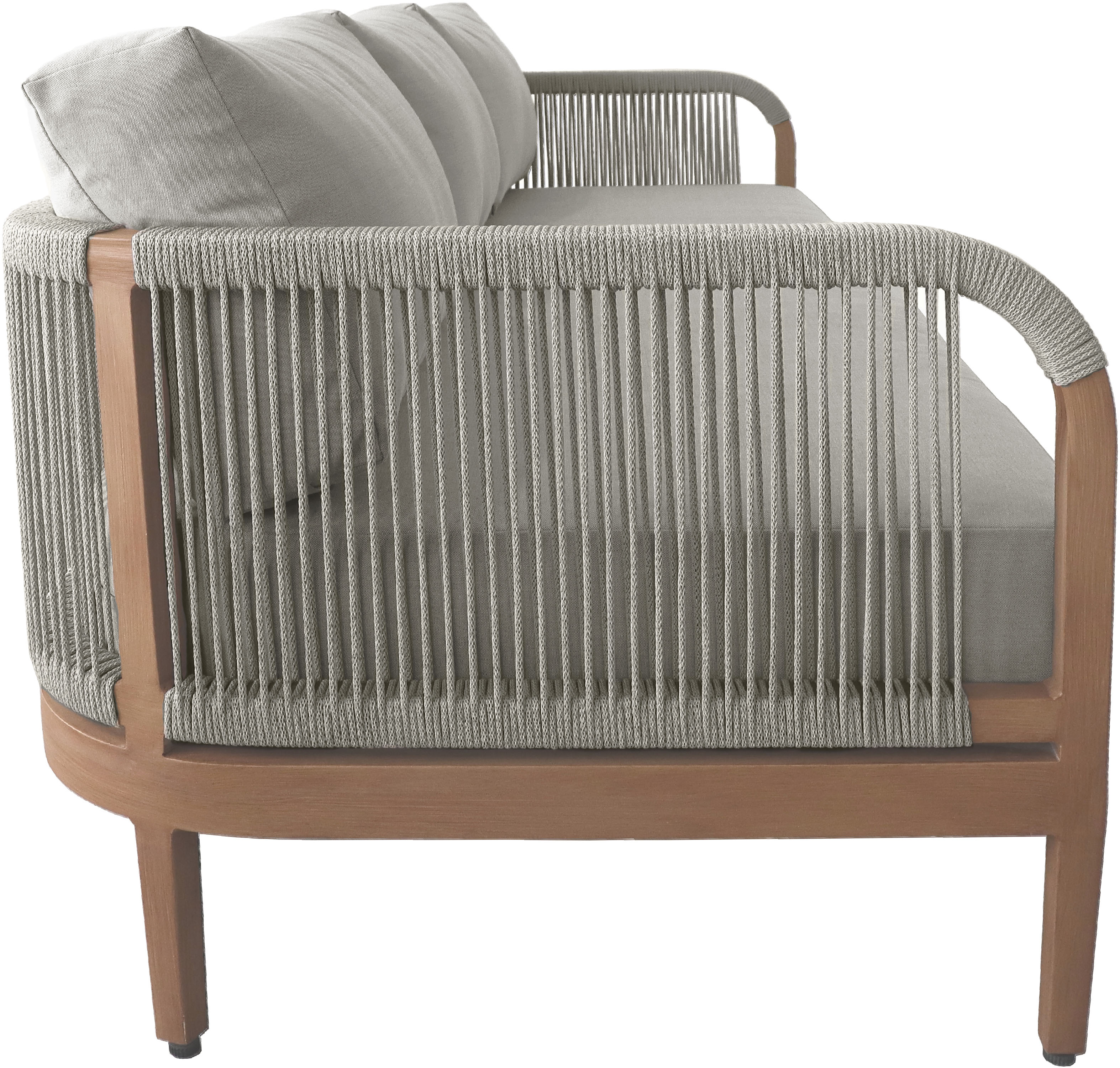 Chaise longue en tissu Orian Teddy