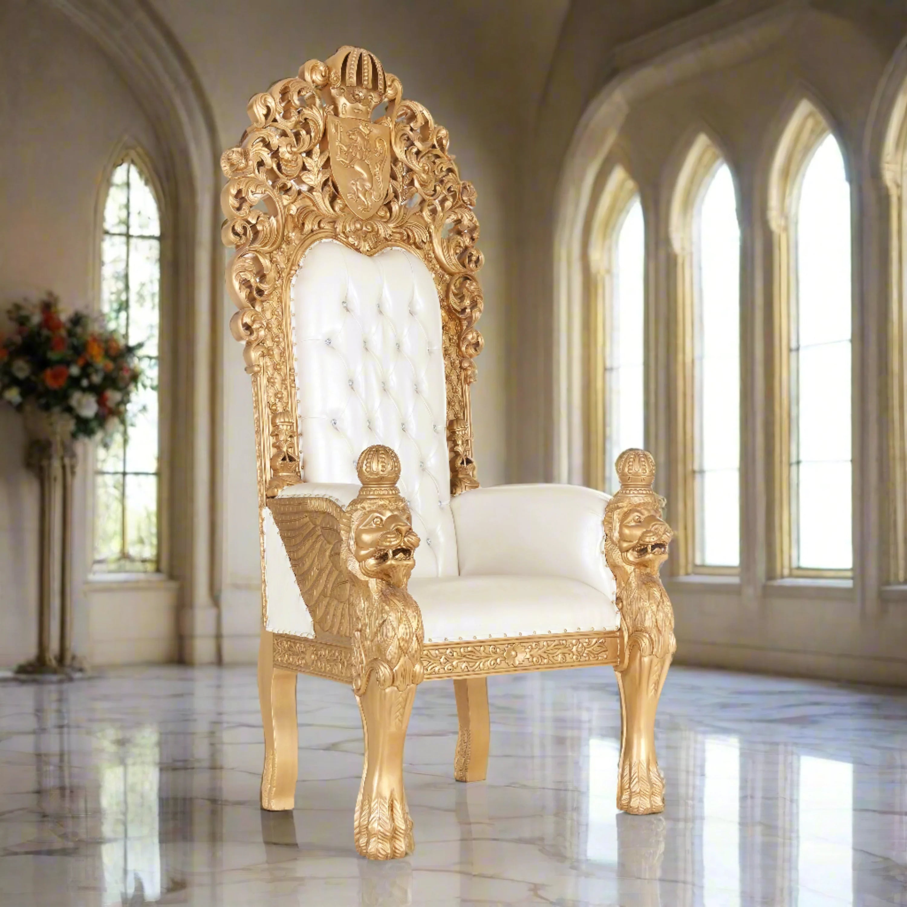 King Edward 77 Throne Chair