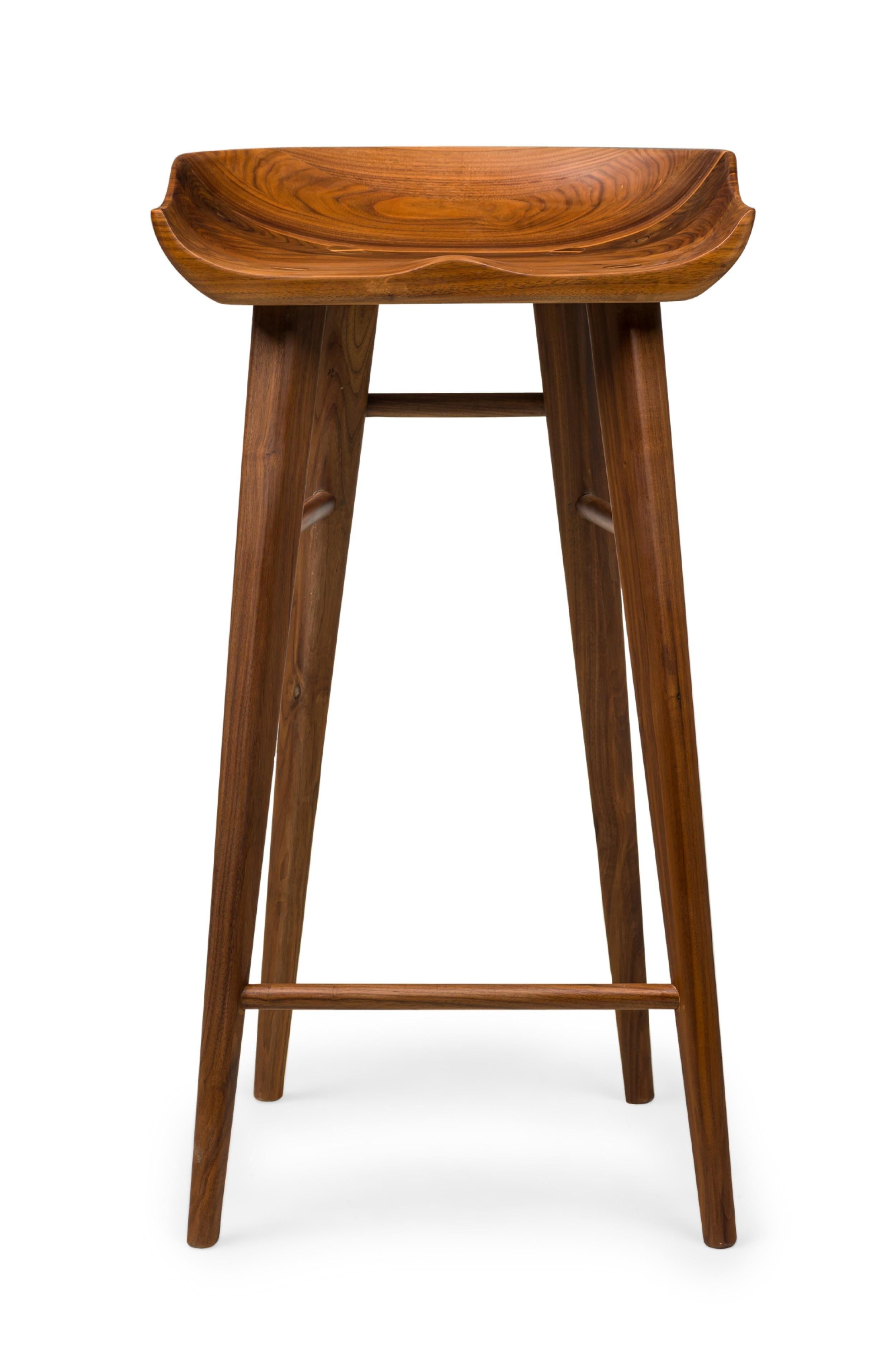 Tabouret de bar en teck