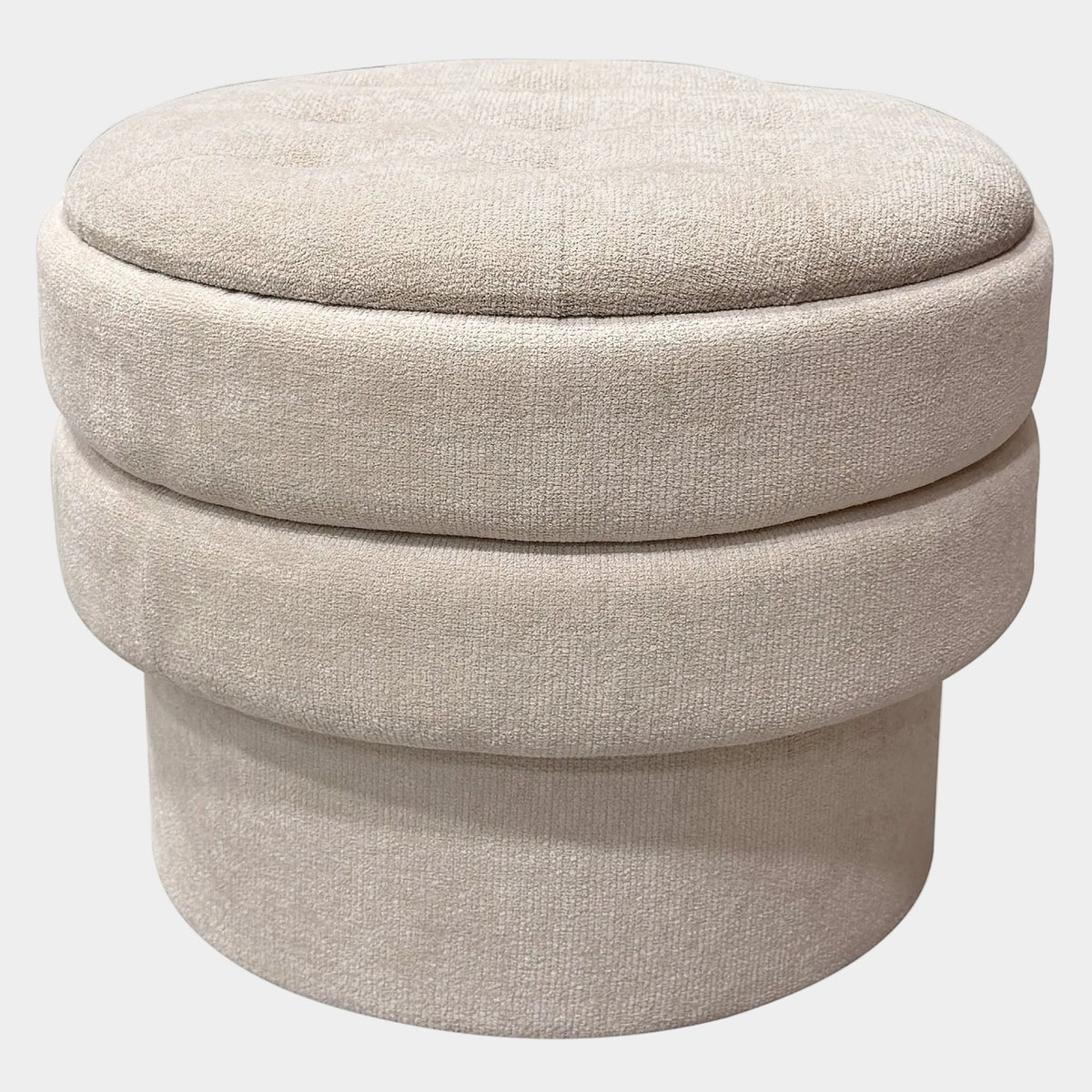 Kepler Round Storage Ottoman