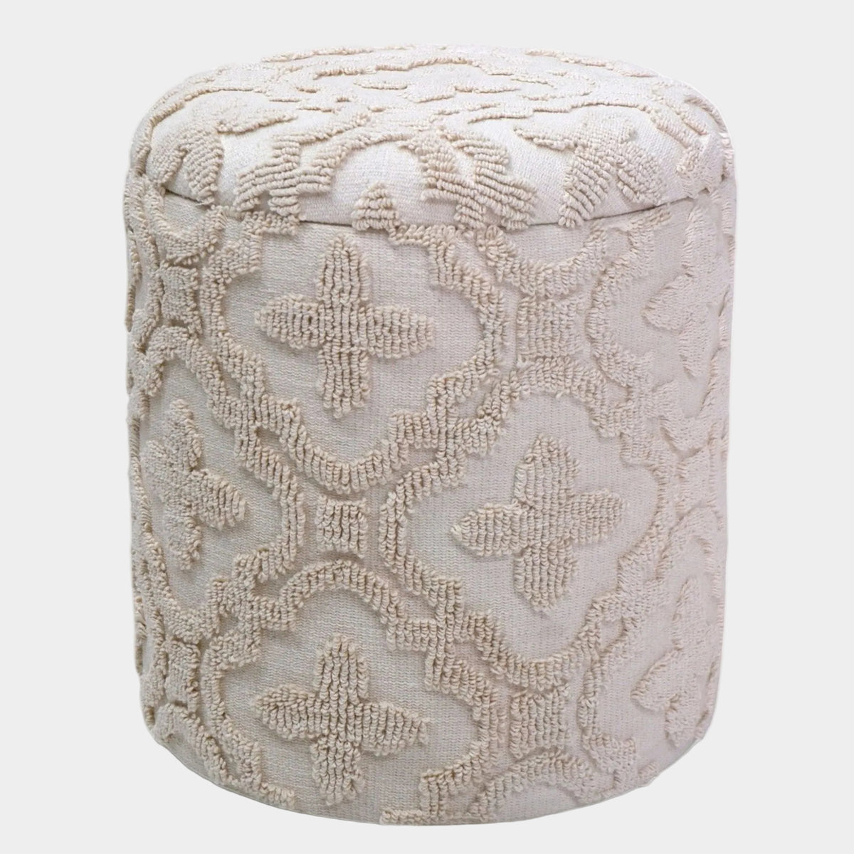 Magnolia Round Storage Ottoman